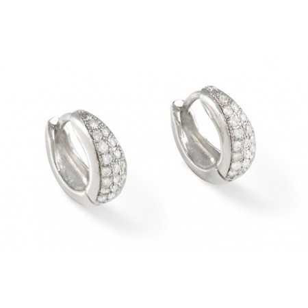 MINIMAL diamond earrings