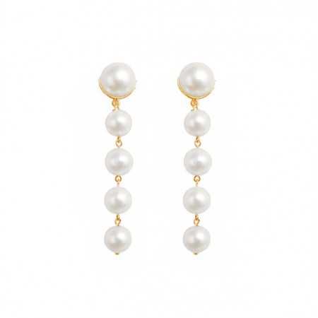 PEARLS pearl earrings LADY