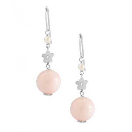 Pearl earrings Coral PEARLS LADY