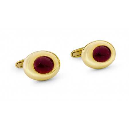 Gold and Ruby Cufflinks GROOM
