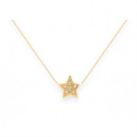 Mini Star Necklace Details