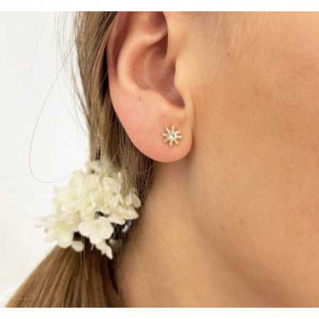 Gold Star earrings LITTLE DETAILS