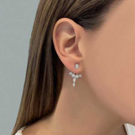 Diamond earrings EAR JACKETS
