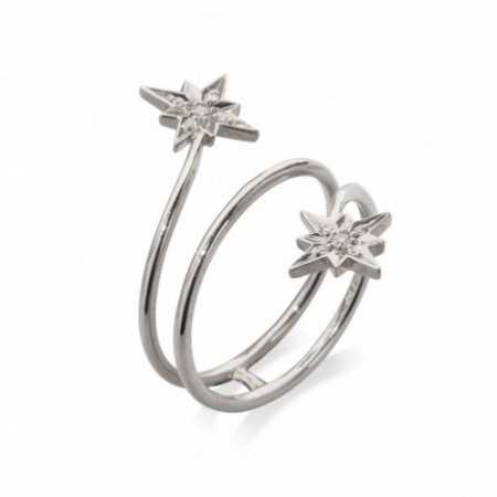 Shooting Star Double Tail Diamond Ring LITTLE DETAILS.