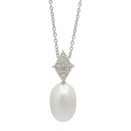 Pendant Diamond and Pearl PEARLS LADY