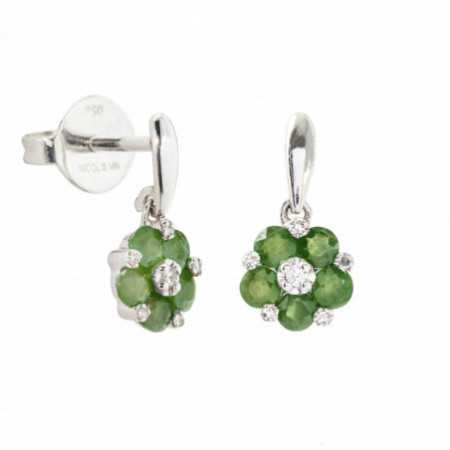 Emerald earrings MINI DETAILS