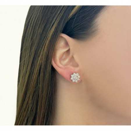 FLOR ESTRELLA Earrings Diamonds 1.90ct