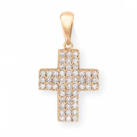 Cruz Diamantes Triple CATHOLIC SIGN