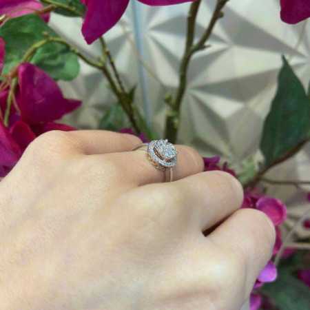 GARDENIA Diamond Ring 0.65