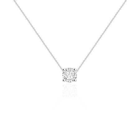 Collar Diamante Katherine 0.55-1.00Ct Solitario Oro Blanco