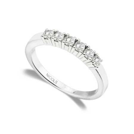 Diamond Wedding Ring 0.30 Eloise Line