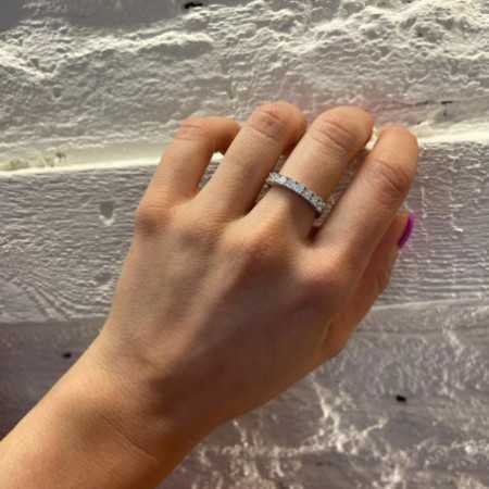Diamond Wedding Ring 0.80 Eloise Line
