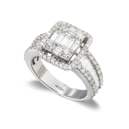 Diamond Anniversary Wedding Band Ring