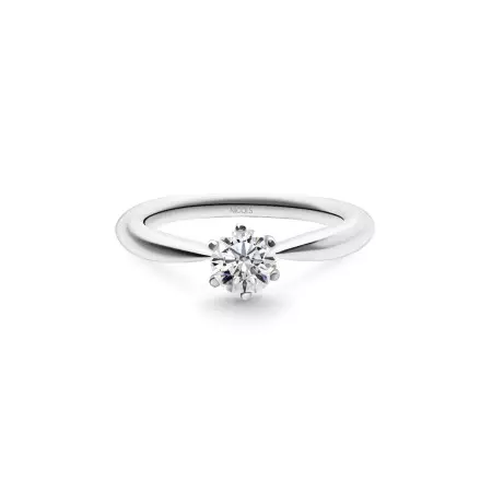 Alexia Engagement Ring White Gold (18kt) with Diamond 0.10-0.50ct
