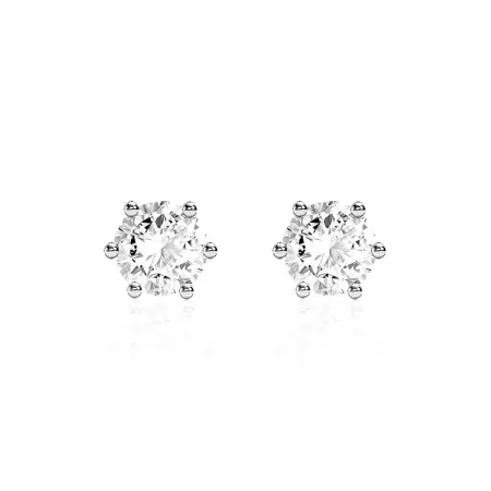 Geraldine White Gold Diamond Earrings