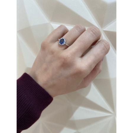 Sapphire Engagement Ring 0.95 DALIA