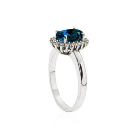 Dahlia Sapphire Ring 1.30ct