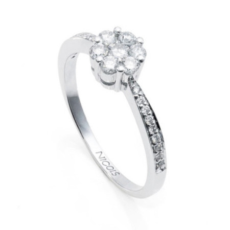 Diamond Ring CAMELIA 0.49