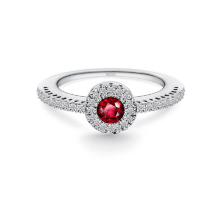 Ruby Ring Love Color