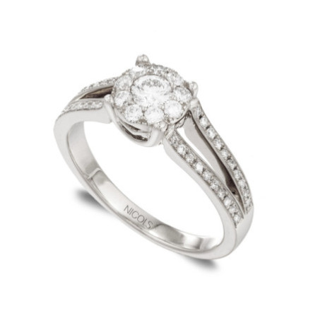 NOA Diamond Ring 0.68 White Gold