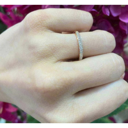Diamond Ring LILIA 0.32 Rose Gold