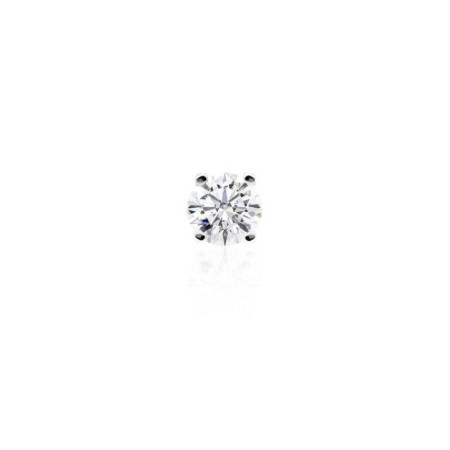 Pendientes de Diamantes Hombre 0.20-0.50ct Talla Brillante Katherine Oro Blanco