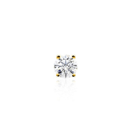 Diamond Earrings for Men 0.20-0.50ct Brilliant Cut Jackie Yellow Gold