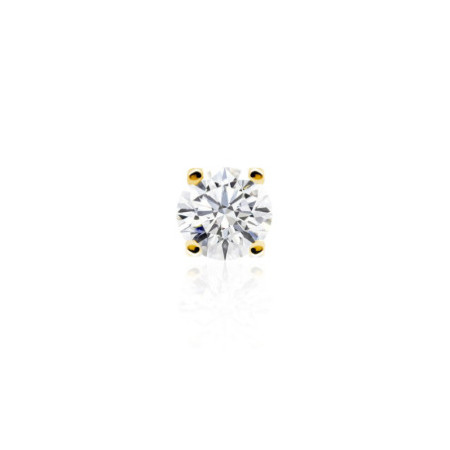 Pendientes de Diamantes Hombre 0.60-1.50ct Talla Brillante Katherine Oro Amarillo