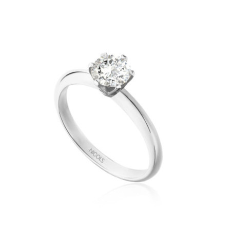 Charlotte White Gold (18kt) Engagement Ring with 0.70ct Diamond
