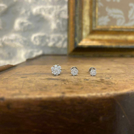 CAMELIA Diamond Earrings 1.50 Studs