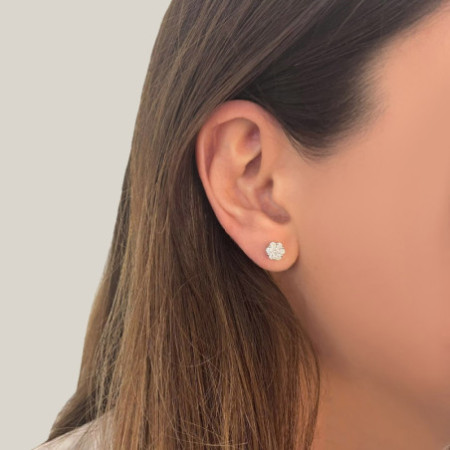 Diamond Earrings CAMELIA 0.30 Studs