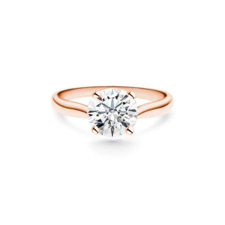 Diamond Ring 2.5 Ct Nicole Rose Gold