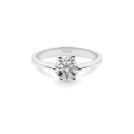 Geraldine Engagement Ring 2 Carat Platinum
