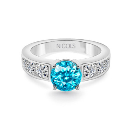 Amelie Zircon Diamond Ring