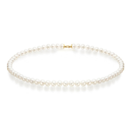 Cultured Pearl Necklace 6mm to 6.5mm