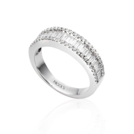 Diamond Ring ABELIA 0.39 White Gold