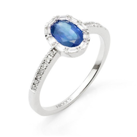 OVAL COLOR Sapphire Ring