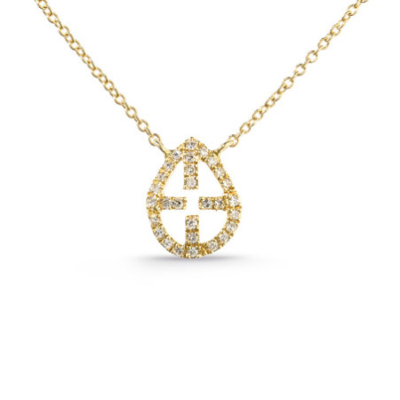 Gold Cross Necklace LITTLE DETAILS