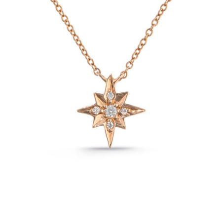 Gold necklace Shooting Star LITTLE DETAILS