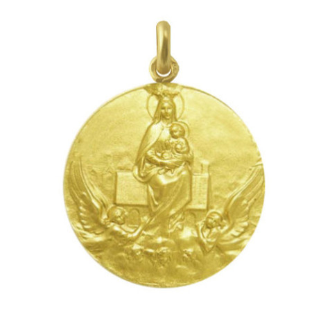 Virgin of Loreto Medal 18kt Gold