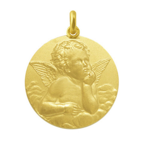 Seraphim Angel Medal 18kt Gold