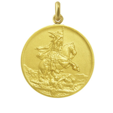 Saint James Medal 18 kt Gold .